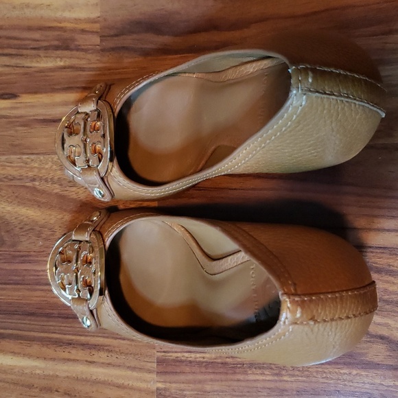 Tory Burch Peep Toe Wedge - Picture 7 of 8